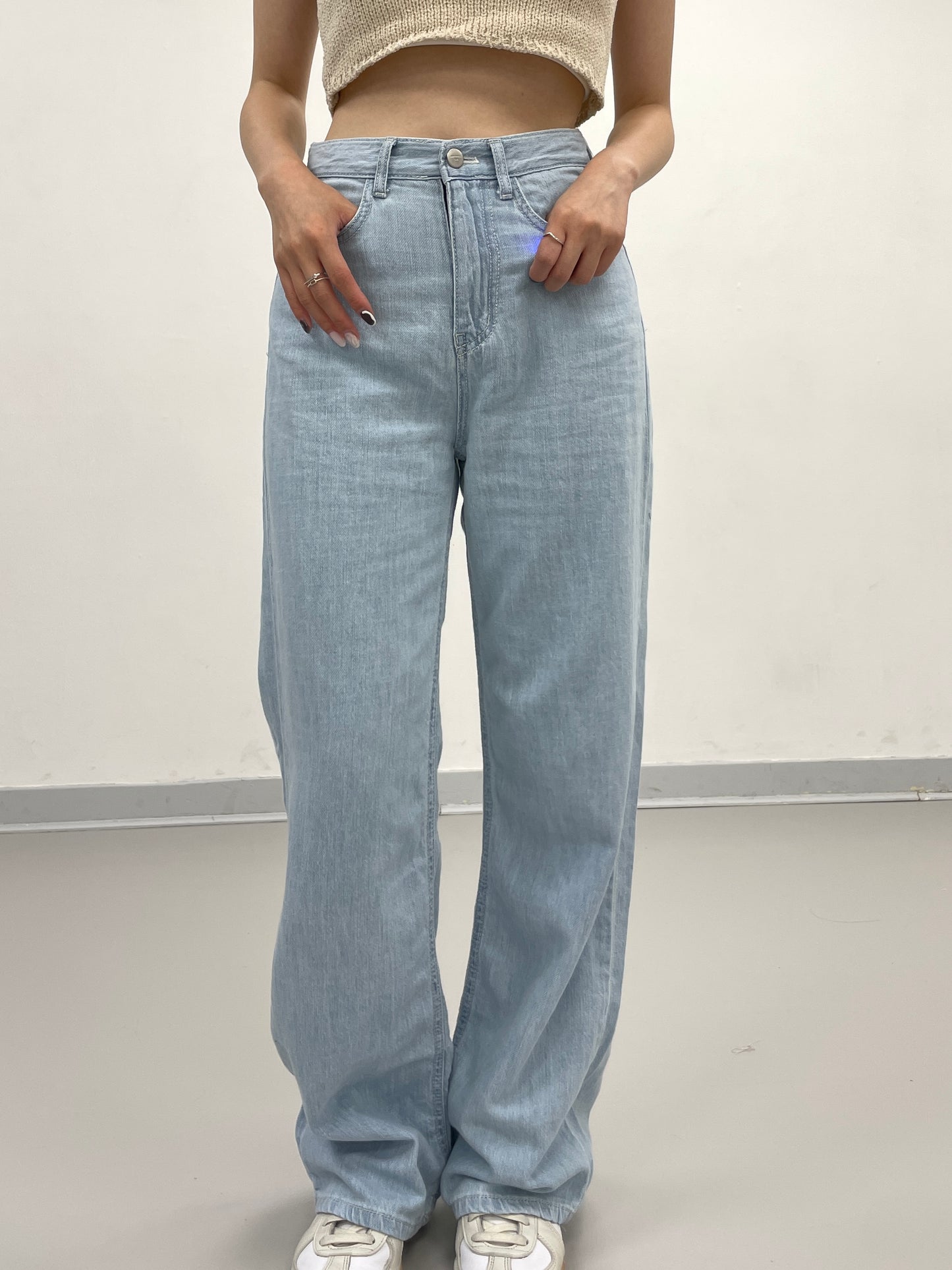 YeoReum Wide Denim Jeans